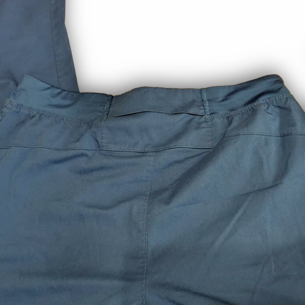 #5 Purple Label by Healing Hands Yoga Style Scrubs Royal Blue Pants– Size Large - Picture 6 of 6